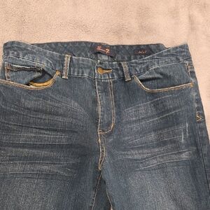 7 For All Mankind Men's Dark Blue Relaxed Jeans